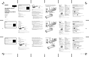 Rokasgrāmata Sony NWZ-M504 Walkman Mp3 atskaņotājs