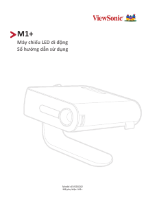 Hướng dẫn sử dụng ViewSonic M1+ Máy chiếu