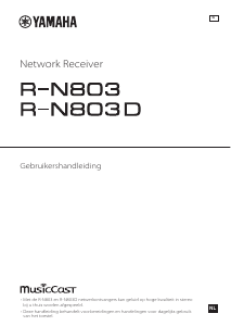 Handleiding Yamaha R-N803D Receiver