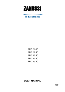 Manual Zanussi ZFC 21 JC Freezer