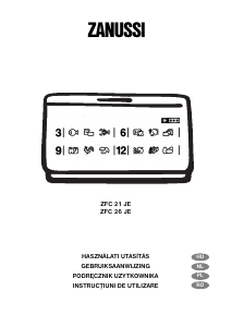 Handleiding Zanussi ZFC 26 JE Vriezer