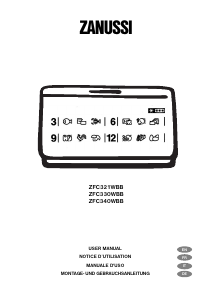 Manual Zanussi ZFC 321 WBB Freezer