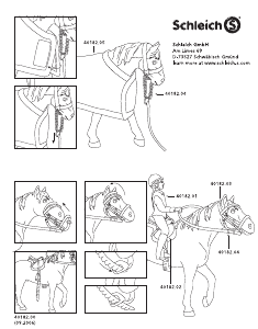 Mode d’emploi Schleich set 42021 World of Nature Set d'équitation loisirs