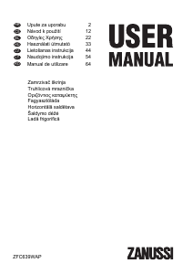 Manual Zanussi ZFC 639 WAP Congelator