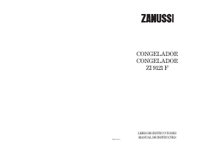 Manual de uso Zanussi ZI 9121 F Congelador