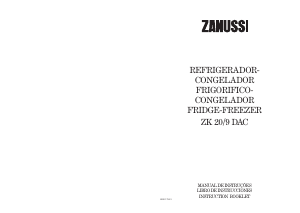 Manual de uso Zanussi ZV 180 R Congelador