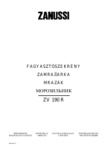 Használati útmutató Zanussi ZVC 190 C Fagyasztó