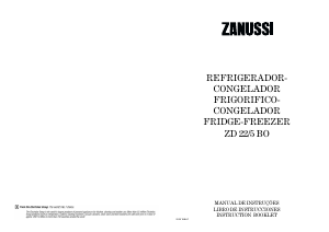 Manual de uso Zanussi ZD22/5BO Frigorífico combinado