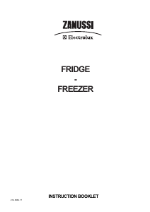 Manual Zanussi ZF4AX4 Fridge-Freezer