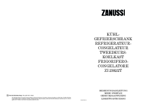 Handleiding Zanussi ZI2302/2T Koel-vries combinatie
