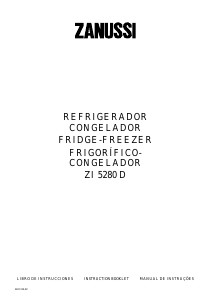 Manual Zanussi ZI5280D Fridge-Freezer