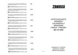 Használati útmutató Zanussi ZK17/7ATO Hűtő és fagyasztó