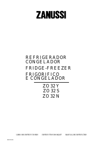 Manual Zanussi ZO32S Fridge-Freezer