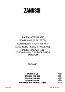 Brugsanvisning Zanussi ZRB40NC Køle-fryseskab