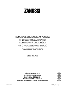 Instrukcja Zanussi ZRD23JCS Lodówko-zamrażarka