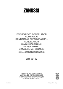 Bedienungsanleitung Zanussi ZRT324W Kühl-gefrierkombination