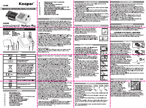 Manuale Kooper 2409408 LD-588 Misuratore di pressione