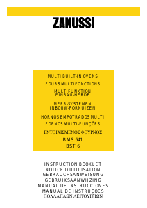 Bedienungsanleitung Zanussi BMS641X Backofen