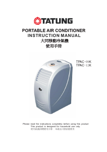 Manual Tatung TPAC-09K Air Conditioner