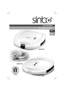 Manual Sinbo SSM 2512 Contact Grill