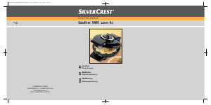 Bedienungsanleitung SilverCrest SWE 1200 A1 Waffeleisen
