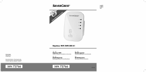 Bedienungsanleitung SilverCrest SWR 300 A1 Range extender