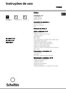 Bedienungsanleitung Scholtès BC 99DT P Backofen