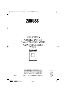 Mode d’emploi Zanussi W1202 Lave-linge séchant