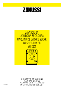 Manual de uso Zanussi WIJ1074 Lavasecadora
