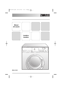 Manual de uso Zanussi ZKH2125 Lavasecadora