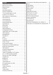 Bruksanvisning Andersson LED2445HDS LED TV