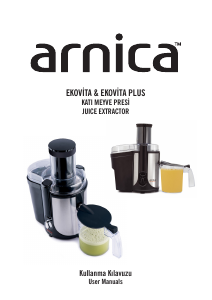 Kullanım kılavuzu Arnica IH38010 Ekovita Narenciye sıkacağı