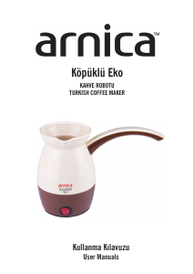 Kullanım kılavuzu Arnica IH32020 Kahve makinesi