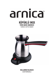 Kullanım kılavuzu Arnica IH32100 Kahve makinesi