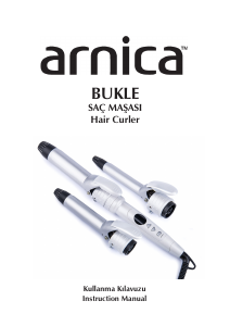 Kullanım kılavuzu Arnica KB42500 Bukle Saç şekillendirici