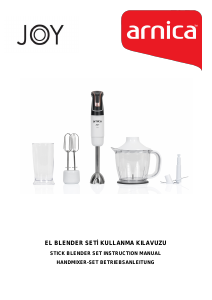 Kullanım kılavuzu Arnica GH21570 Joy El blenderi