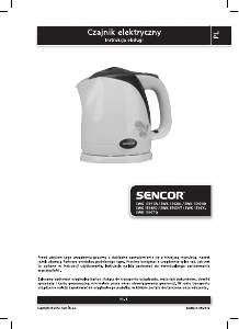 Instrukcja Sencor SWK 1501GR Czajnik