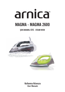 Kullanım kılavuzu Arnica UT62050 Magma Ütü