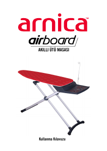 Kullanım kılavuzu Arnica US63010 Airboard Ütü masası