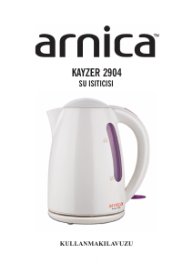 Kullanım kılavuzu Arnica IH36060 Kayzer 2904 Çaydanlık