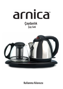 Kullanım kılavuzu Arnica IH33010 Çay makinesi