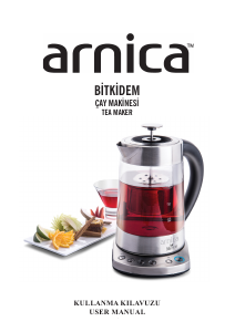 Kullanım kılavuzu Arnica IH33300 Çay makinesi