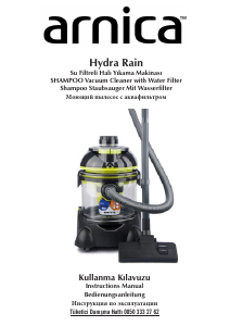 Manual Arnica ET12101 Hydra Rain Vacuum Cleaner