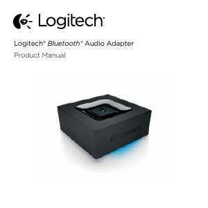 Manual Logitech 980-000912 Bluetooth Adapter