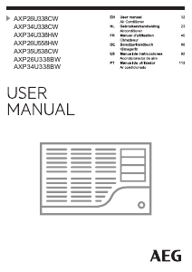 Manual AEG AXP34U338CW Ar condicionado