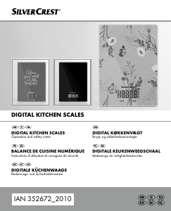 Manual SilverCrest IAN 352672 Kitchen Scale