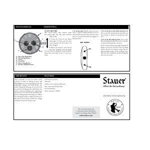 Manual Stauer 48905 Watch