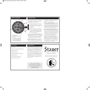 Manual Stauer 23379 Watch