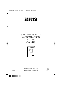 Brugsanvisning Zanussi FE 1214 Vaskemaskine