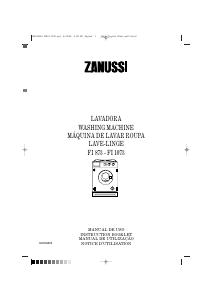 Manual de uso Zanussi FI 1073 Lavadora